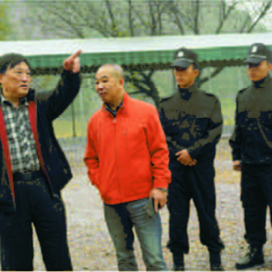 首任飛龍?zhí)胤N部隊大隊長劉奇寧蒞臨保安員培訓基地指導訓練
